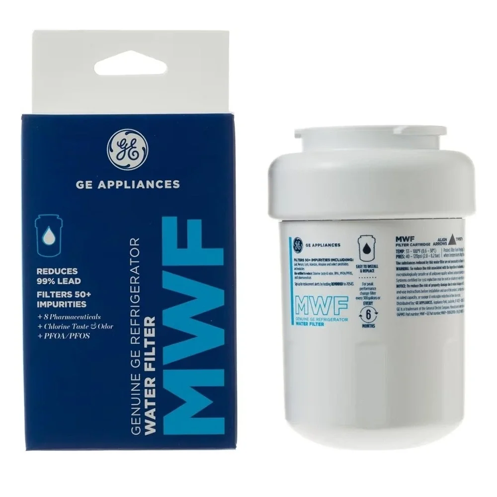 GE MWF Refrigerator Water Filter, Genuine Replacement Filter, new